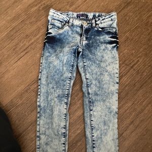 Levi girls faded jeans
